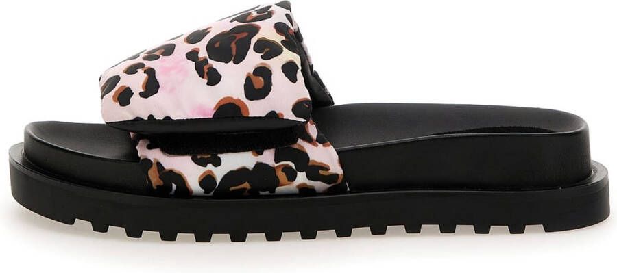 GUESS Fabetzy Dames Slippers Leopard
