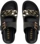Guess Zwarte Damesslippers Fabulon Ele19 Black Dames - Thumbnail 2