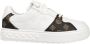 GUESS Fiena Dames Sneakers Laag White Brown - Thumbnail 1