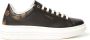 Guess Dames Sneakers Vibo van leer zwart bruin Wit Dames - Thumbnail 1