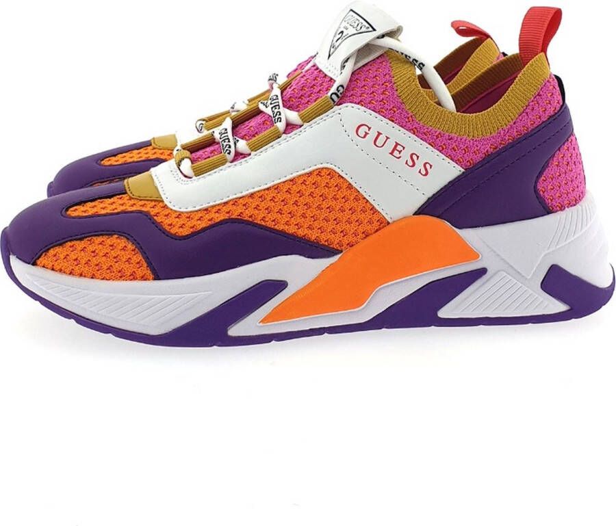 GUESS Geniver Dames Sneakers Laag Orange