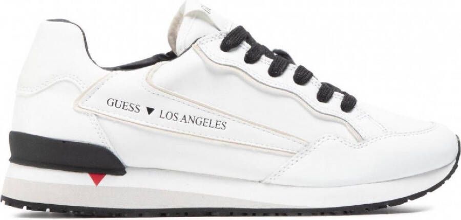 GUESS Genova Heren Sneakers Wit