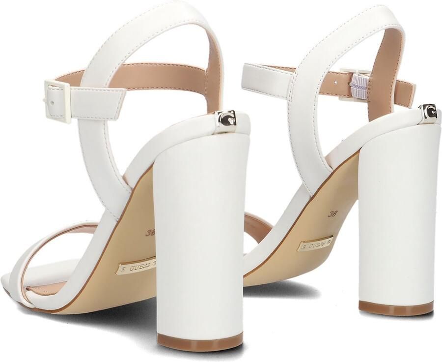 GUESS Alibi Witte Dames Sandalen op Blokhak Comfort en Stijl voor Modebewuste Vrouwen - Foto 3