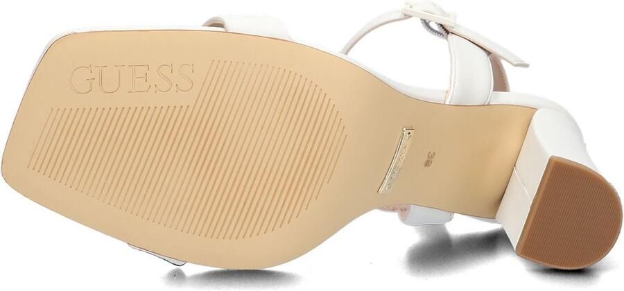 GUESS Alibi Witte Dames Sandalen op Blokhak Comfort en Stijl voor Modebewuste Vrouwen - Foto 5