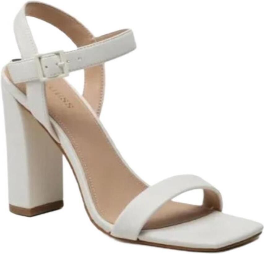GUESS Alibi Witte Dames Sandalen op Blokhak Comfort en Stijl voor Modebewuste Vrouwen - Foto 2