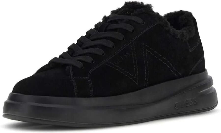 Guess Sneakers van echt leer model 'ELBA'