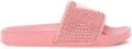 GUESS Beach Slippers With Rhinestones - Roze
