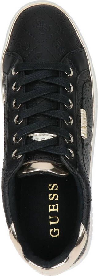 Guess Zwarte Bekie Active Lady Sneakers met reliëf Black Dames - Foto 19