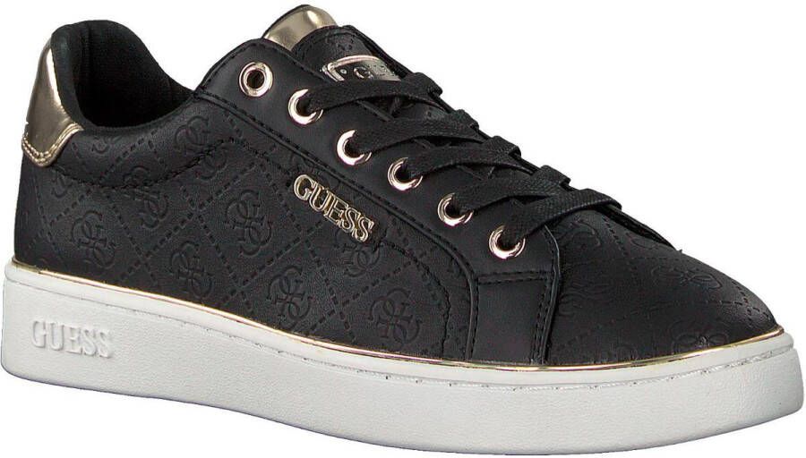 Guess Zwarte Bekie Active Lady Sneakers met reliëf Black Dames - Foto 10