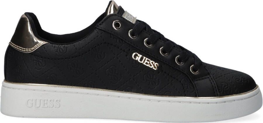Guess Zwarte Bekie Active Lady Sneakers met reliëf Black Dames - Foto 11