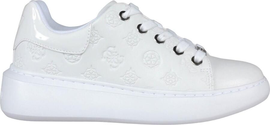 Guess Witte Lage Sneakers Bradly