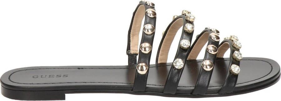 GUESS Cevan Sandalo Dames Slippers Zwart