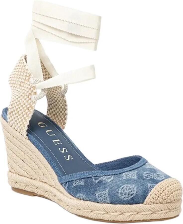 Guess Blauwe Sleehakken Hoge Hakken Schoenen