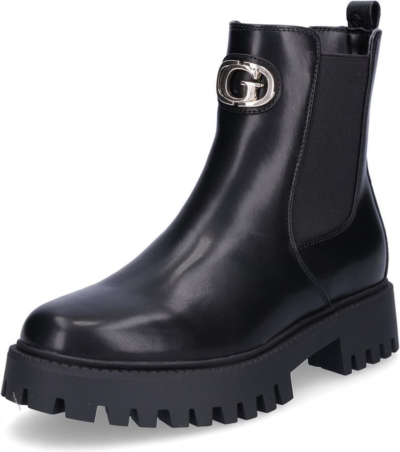 GUESS Damen Chelsea Boot Fida schwarz
