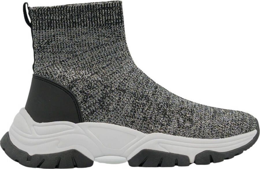 Guess Dames hardloopschoen met sok Zwart Dames - Foto 8