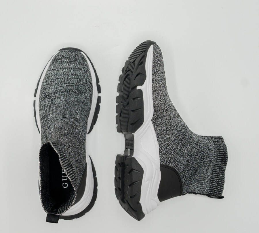 Guess Dames hardloopschoen met sok Zwart Dames - Foto 2