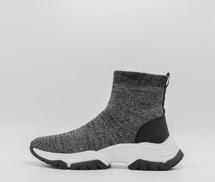 Guess Dames hardloopschoen met sok Zwart Dames - Foto 5