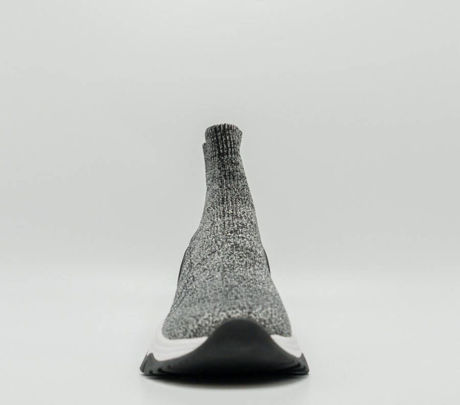 Guess Dames hardloopschoen met sok Zwart Dames - Foto 4