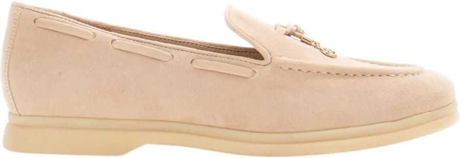 GUESS Dames Mocassin Bruin FLTNAI-SUE14 NUDE Aryanai