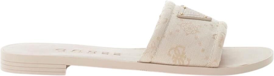 GUESS Dames Slipper Wit FLJELS-FAL03 CREAM Elysone