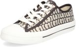 Guess Sneakers met vetersluiting model 'CAREY' - Bruin