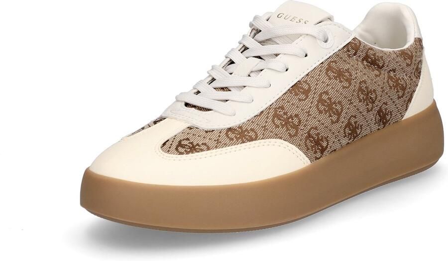 GUESS dames sneaker Parlet beige bruin