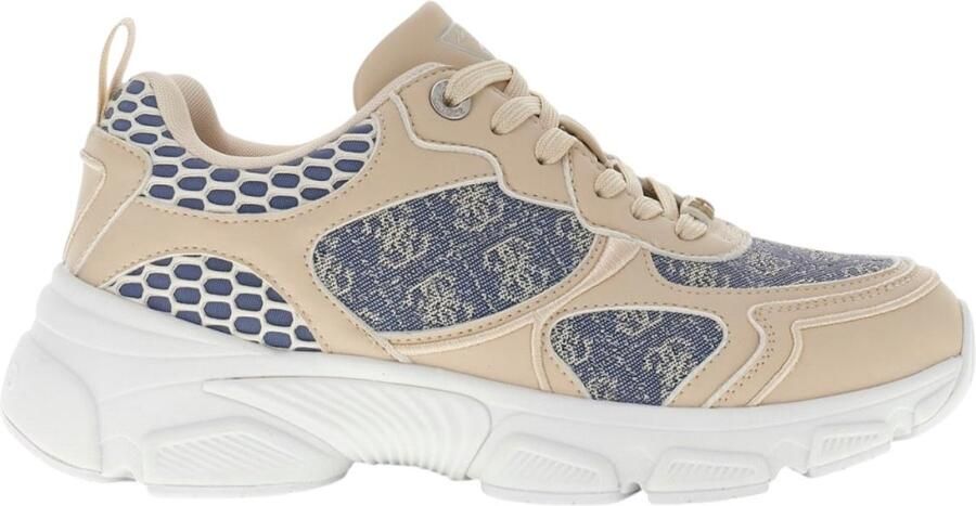 GUESS Dames Sneakers Bruin FLTIDY-ELE12 CREAM Indye