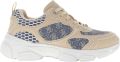 GUESS Dames Sneakers Bruin FLTIDY-ELE12 CREAM Indye - Wit