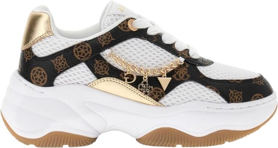 GUESS Dames Sneakers Wit FLPHAR-FAL12 WHIBR Harpaa