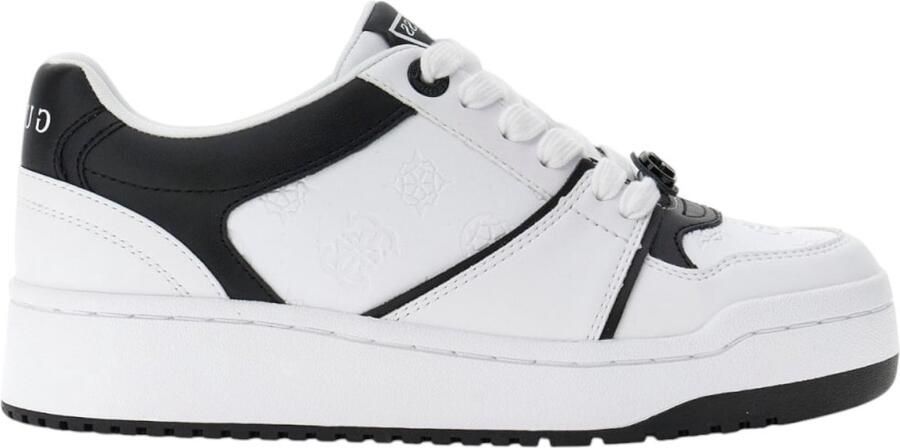 GUESS Dames Sneakers Wit FLPMAY-FAL12 WHBLK Madley