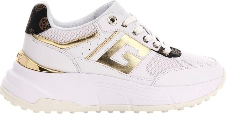 GUESS Dames Sneakers Wit FLTFONFAB12 Wht Fonzy - Foto 2