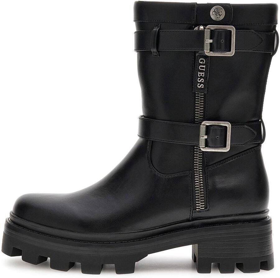 Guess Zwarte Sneakers Lynden Stijl