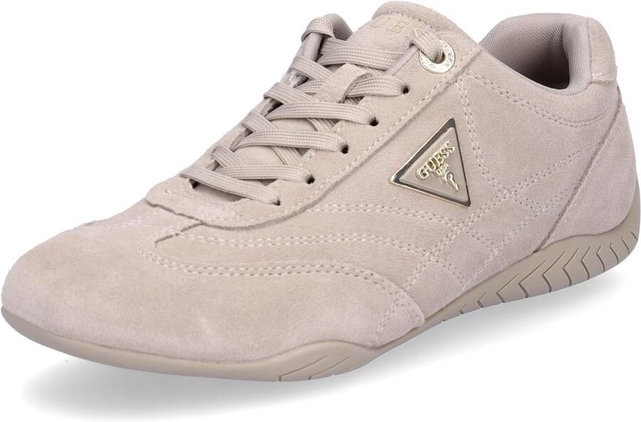 GUESS Sneakers laag 'GABIEY' donkerbeige goud