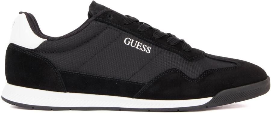 Guess Sneakers van mix van leer en textiel model 'DREAN'