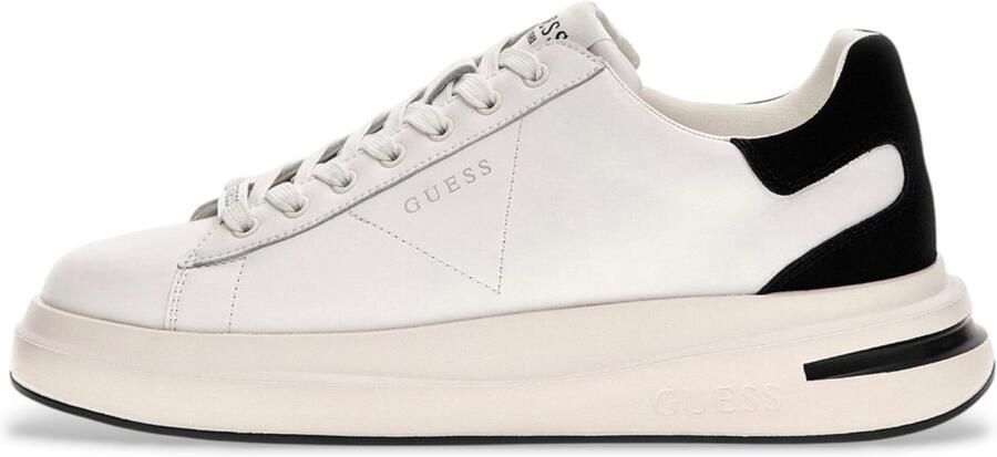 GUESS Sneakers laag 'ELBA' grijs zwart wit