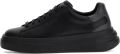 Guess Zwarte PU Sneakers Fmpviblea12 Black Heren - Zwart