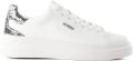 Guess Leren en polyester sneakers met veters - Wit