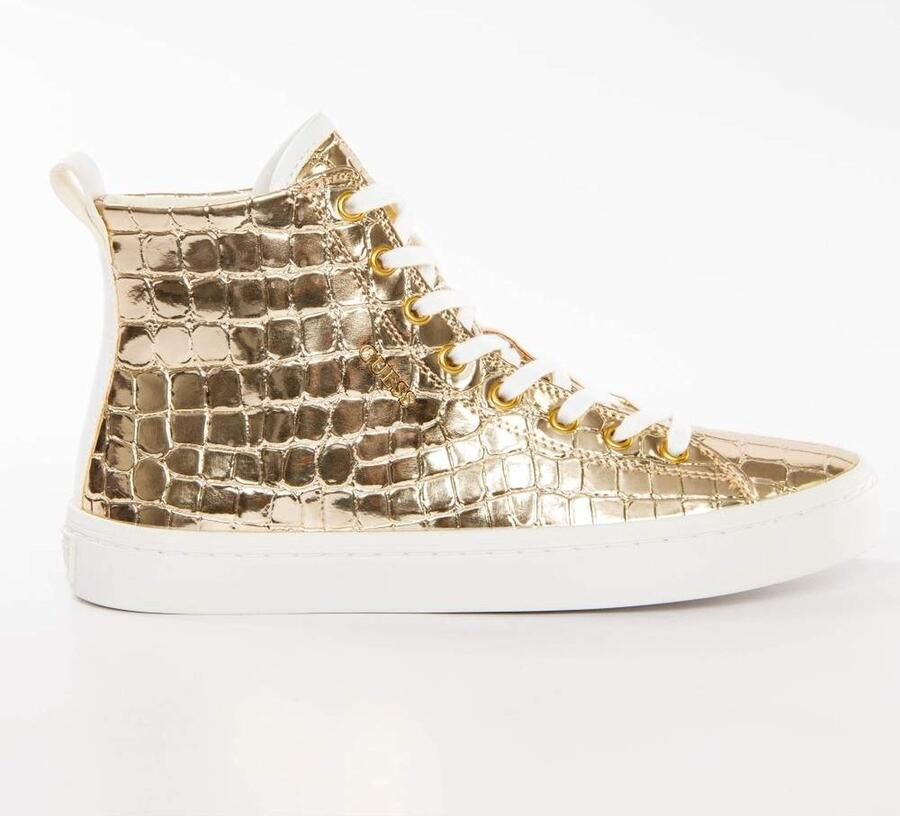 Guess Gouden Elga Hoge Sneaker