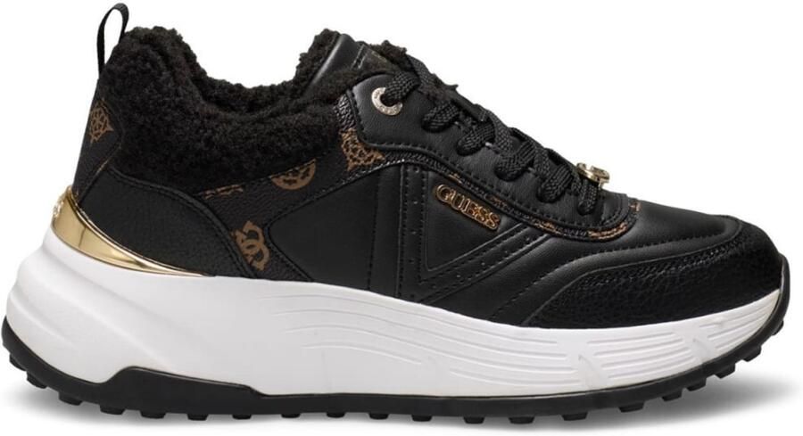 Guess Facter Hardloopschoenen Van Imitatieleer