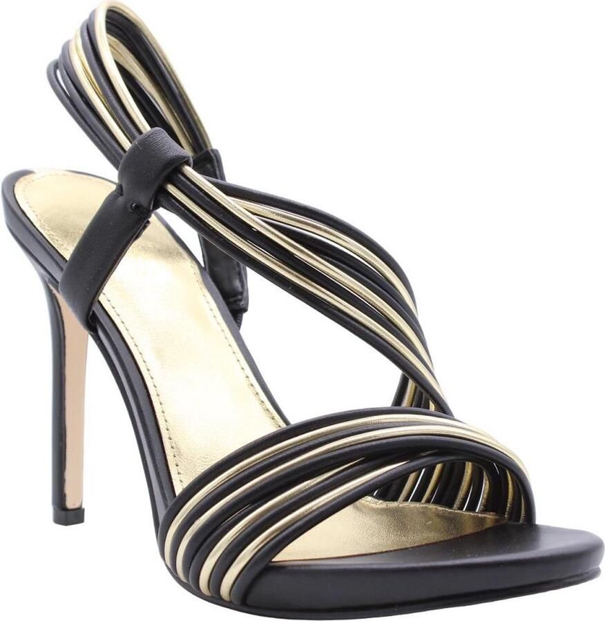 Guess Leren Hoge Hakken Black Dames