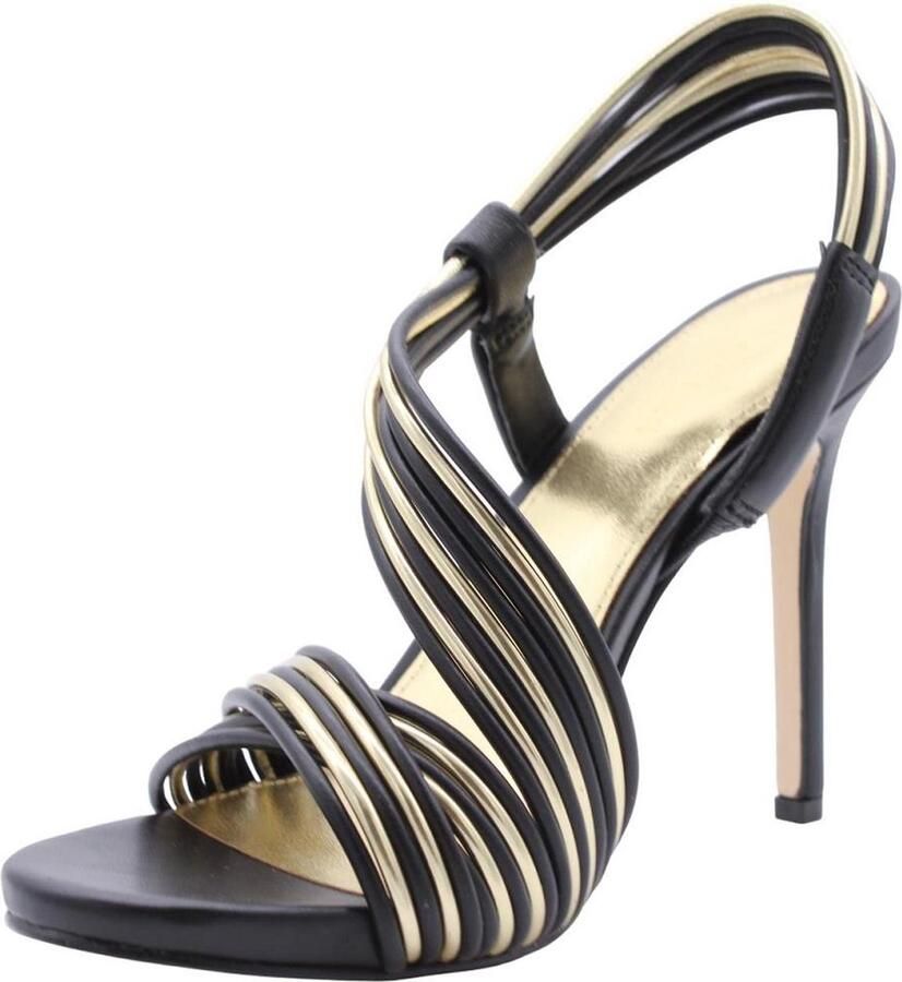 Guess Leren Hoge Hakken Black Dames - Foto 2