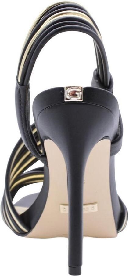 Guess Leren Hoge Hakken Black Dames - Foto 7