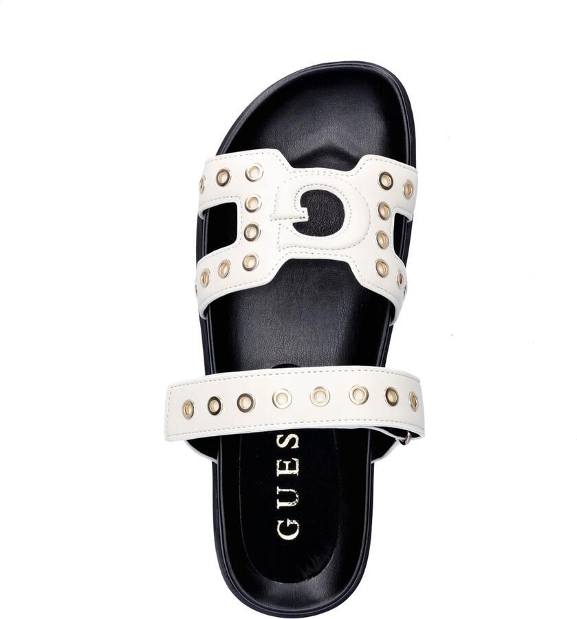 Guess Platte sandalen FLPFASELE03IVORY - Foto 2