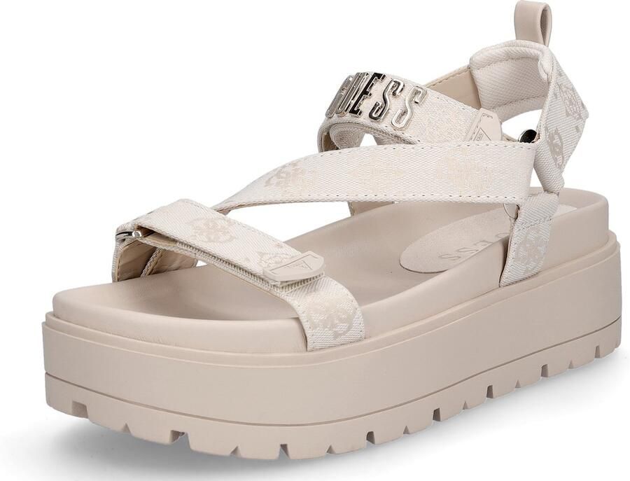 Guess Sandalen met sleehak FETTA