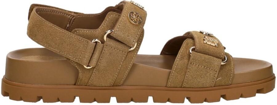 GUESS Florizi Sandalen Plat Cognac - Foto 2