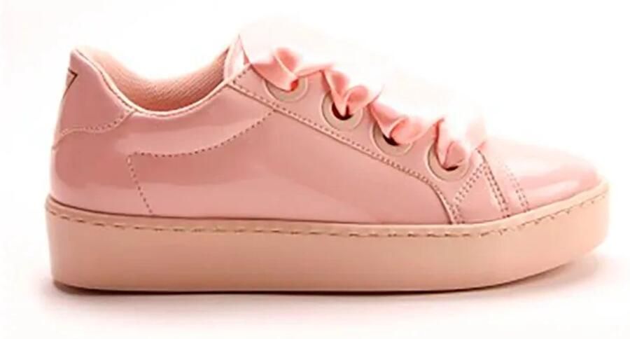 Guess Stijlvolle Dames Sneakers Collectie Pink Dames