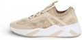 GUESS Sneakers laag 'GENGA' beige bruin wit - Beige