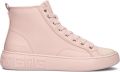 GUESS Invyte Hoge sneakers Leren Sneaker Dames Roze - Roze