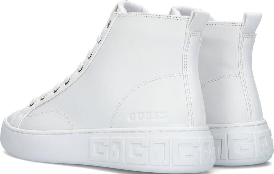 GUESS -- Invyte Hoge sneakers Leren Sneaker Dames Wit - Foto 11