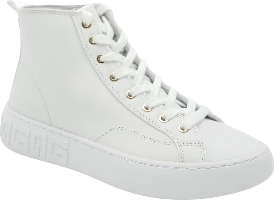GUESS -- Invyte Hoge sneakers Leren Sneaker Dames Wit - Foto 5